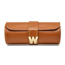 Hộp Đựng Trang Sức, Đồng Hồ Wolf 1834 Cassandra Watch & Jewelry Roll 800845 Màu Nâu