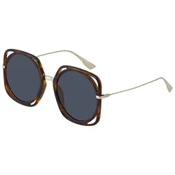 Kính Mát Dior Blue Mirror Sqaure Ladies Sunglasses