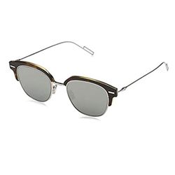Kính Mát Dior Gray Silver Square Men's Sunglasses Diortensity 0KRZ 48 Màu Xám