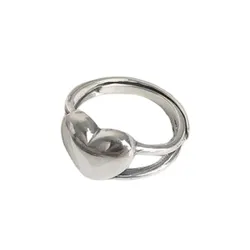 Nhẫn LiLi Jewelry Trái Tim Agnes Lili_844598 Màu Bạc