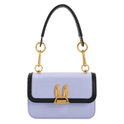 Túi Đeo Vai Nữ Charles & Keith CNK Judy Hopps Metallic Accent Bag Lilac CK2-50782059 Màu Tím