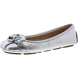 Giày Bệt Michael Kors MK Silver Glitter Màu Bạc