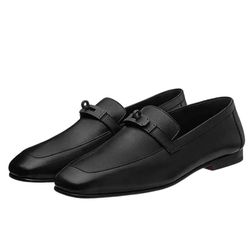 Giày Hermès Charlie Loafer H211976ZA01400 Màu Đen Size 41