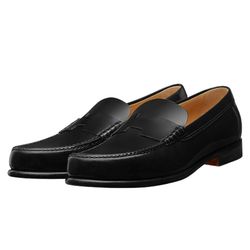 Giày Lười Hermès Kennedy Loafer Noir Màu Đen Size 39.5