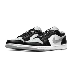 Giày Thể Thao Nike Jordan 1 Low Smoke Grey Màu Đen Trắng Size 40