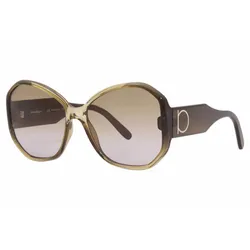 Kính Mát Salvatore Ferragam Butterfly Ladies Sunglasses SF942S 326 61 Màu Nâu