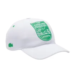 Mũ Nam Lacoste Men’s & The Everglades Foundation Co-Branded Cap RK0472-51-001 Màu Trắng