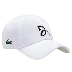 Mũ Lacoste Novak Djokovic Microfiber TH7516 - 001 Màu Trắng
