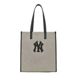MLB KOREA Diamond Monogram Jacquard Tote Bag New York Yankees - KiosKorea