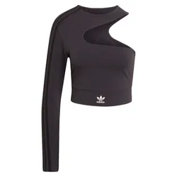 Áo Crotop Adidas Cropped Top Cut-Out HU1643 Màu Đen Size M