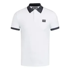Áo Polo Versace Jeans Couture Cotton White Polo Shirt B3GWA7T1 36571 Màu Trắng Size S