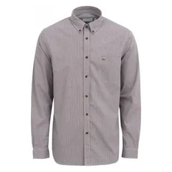 Áo Sơ Mi Lacoste Regular Fit CH0003 YA6 Màu Xám Đậm Size S