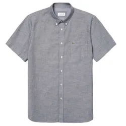 Áo Sơ Mi Lacoste Regular Fit CH4975 166 Màu Xám Đậm Size L