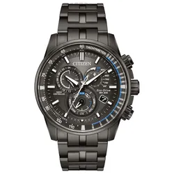 Đồng Hồ Nam Citizen AT4127-52H Pcat Multifunction Charcoal Grey Màu Xám Đen