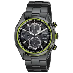 Đồng Hồ Nam Citizen HTM Eco-Drive Black Dial CA0435-51E Màu Đen