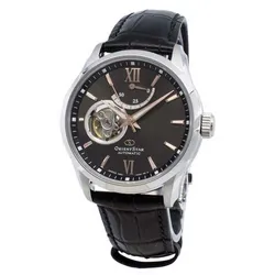Đồng Hồ Orient Star Open Heart Brown Dial RE-AT0007N00B Màu Đen