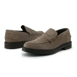 Giày Lười Nam Duca Di Morrone LUPO-CAM_TAUPE Màu Xám Size 41