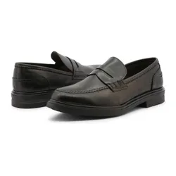 Giày Lười Nam Duca Di Morrone Lupo-Pelle_Nero Màu Đen Size 41