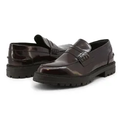 Giày Lười Nam Duca Di Morrone ZENO-ABRAS_BORDEAUX Màu Nâu Size 42