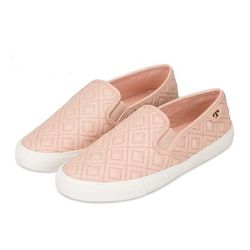 Giày Lười Tory Burch Jesse Quilted Sneakers 46318 Màu Hồng Size 35.5