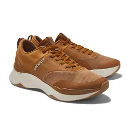 Giày Thể Thao Lacoste Court-Drive Plus Màu Nâu Size 40.5