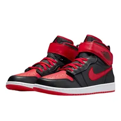 Giày Thể Thao Nike Air Jordan 1 Hi FlyEase CQ3835-061/ CQ3835-060 Màu Đen Đỏ Size 41