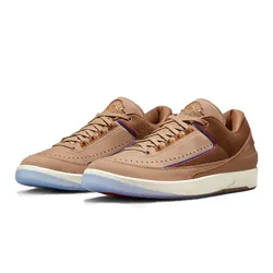 Giày Thể Thao Nike Air Jordan 2 Retro Low 18 DV7129-222 Màu Nâu Size 36