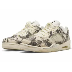 Giày Thể Thao Nike Air Jordan 5 Retro Low Expression DA8016-100 Màu Xám Trắng Size 36