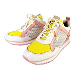 Giày Thể Thao Nữ Michael Kors MK Sneaker Phối Màu Size 36.5