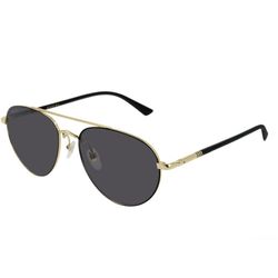 Kính Mát Gucci Grey Aviator Men's Sunglasses Màu Xám