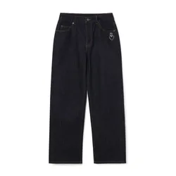 Quần Jean Nữ MLB Denim New York Yankees 3FDPH0231-50NYS Màu Xanh Navy Size XS
