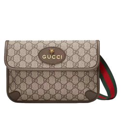 Túi Đeo Hông Gucci Neo Vintage GG Supreme Belt Bag 493930 9C2VT 8745 Màu Nâu