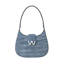 Túi Đeo Vai Alexander Wang W Legacy Small Hobo In Denim 20223R02T486 Màu Xanh Denim