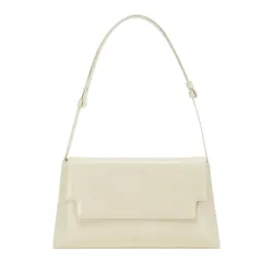 Túi Đeo Vai Find Kapoor Marty Lizzi Bag 34 Crinkled Ivory Màu Trắng Kem