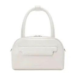 Túi Xách Tay Find Kapoor Marty Laura Bag 21 Crinkled White Màu Trắng