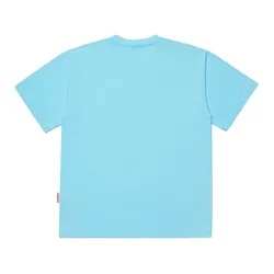 Áo Phông Acmé De La Vie ADLV 3PAC Simple Logo Short Sleeve T-Shirt Skyblue Màu Xanh Da Trời