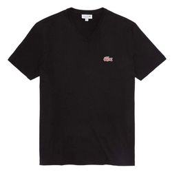 Áo Phông Lacoste Men's Regular Fit Short Sleeve T-Shirt TH5696 031 Màu Đen Size S