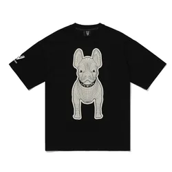 Áo Phông Lifework Logo Radoc Signature Cotton Silket Tshirt LW225TS982 Màu Đen Size L