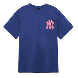 Áo Phông MLB Pop Art Graphic Overfit New York Yankees Tshirt 3ATSL0233-50NYL Màu Xanh Navy