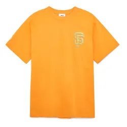 Áo Phông MLB Pop Art Graphic Overfit San Francisco Giants Tshirt 3ATSL0233-14ORS Màu Cam