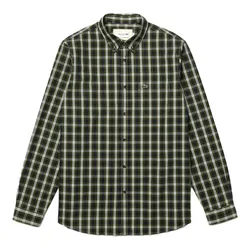 Áo Sơ Mi Dài Tay Nam Lacoste Regular CH3983EZB Phối Màu Size 42