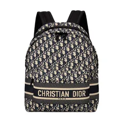 Balo Dior Travel Backpack M6104STZQ Màu Xanh Blue