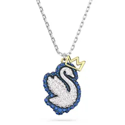 Dây Chuyền Swarovski Pop Swan Pendant 5649199 Màu Bạc Xanh