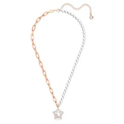 Dây Chuyền Swarovski Stella Necklacestar, White, Rose Gold-Tone Plated 5645381 Màu Vàng Hồng/Trắng