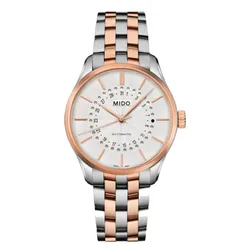 Đồng Hồ Nam Mido Belluna Mysterious Date M024.407.22.031.09 Màu Vàng Hồng - Bạc