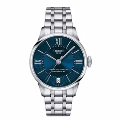 Đồng Hồ Nữ Tissot Chemin Des Tourelles Powermatic 80 T0992071104800 Màu Xanh Blue