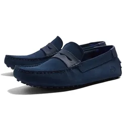 Giày Lười Nam Lacoste Concours Craft 222 Màu Xanh Navy Size 40