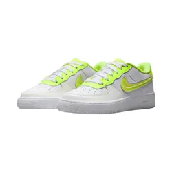Giày Thể Thao Trẻ Em Nike Air Force 1 LV8 DV1680-100 Màu Trắng Xanh Size 36.5