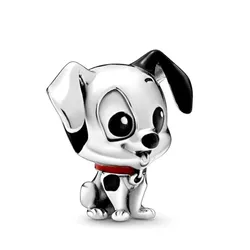 Hạt Vòng Charm Pandora Disney 101 Dalmatians Patch 798846C01 Màu Bạc
