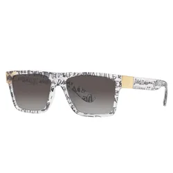 Kính Mát Nữ Dolce & Gabbana D&G Sunglasses DG6164 33148G 54-16 Màu Xám Size 54